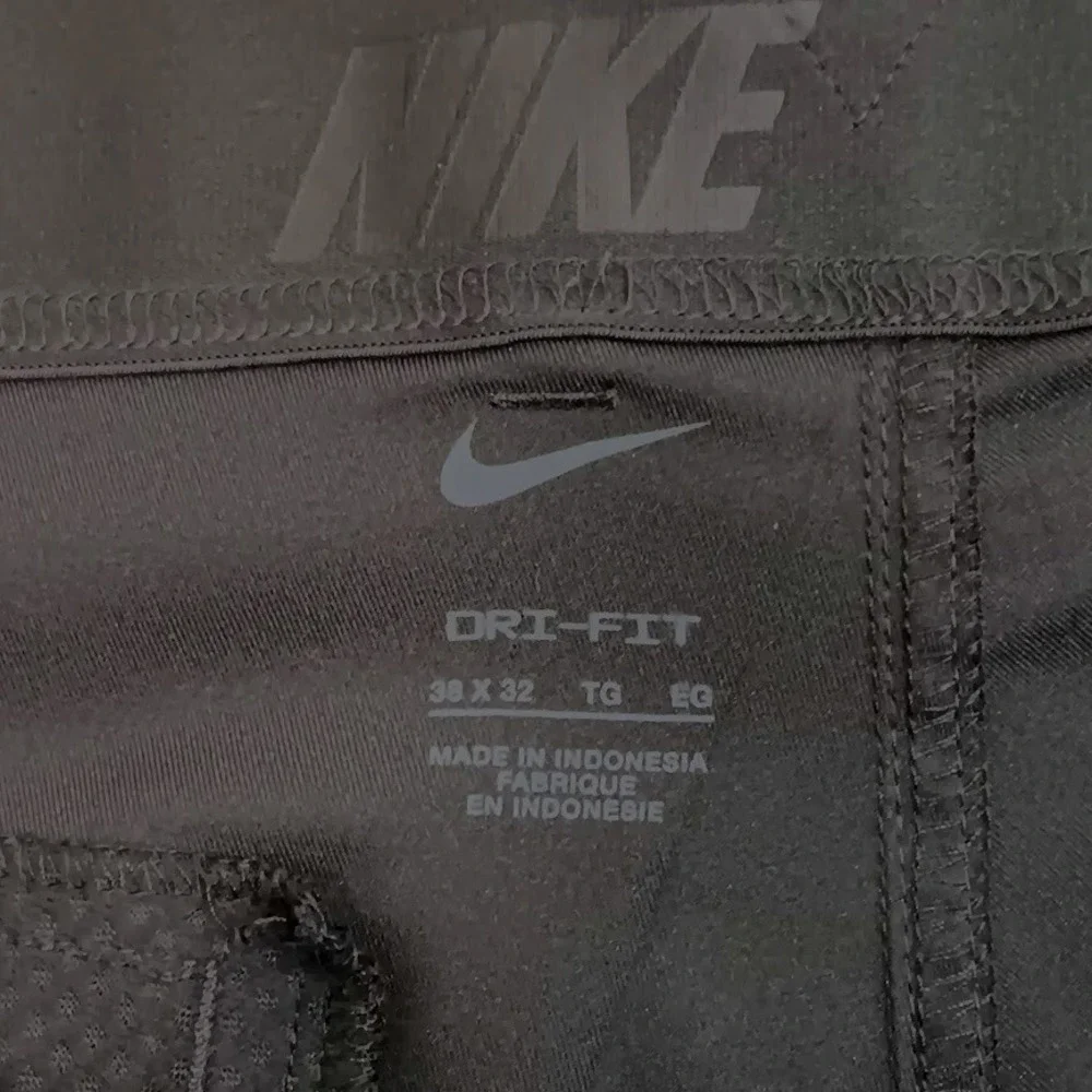Nike Pants Mens 38x32 Black‎ Dri-FIT Golf Trousers Lightweight Performance
